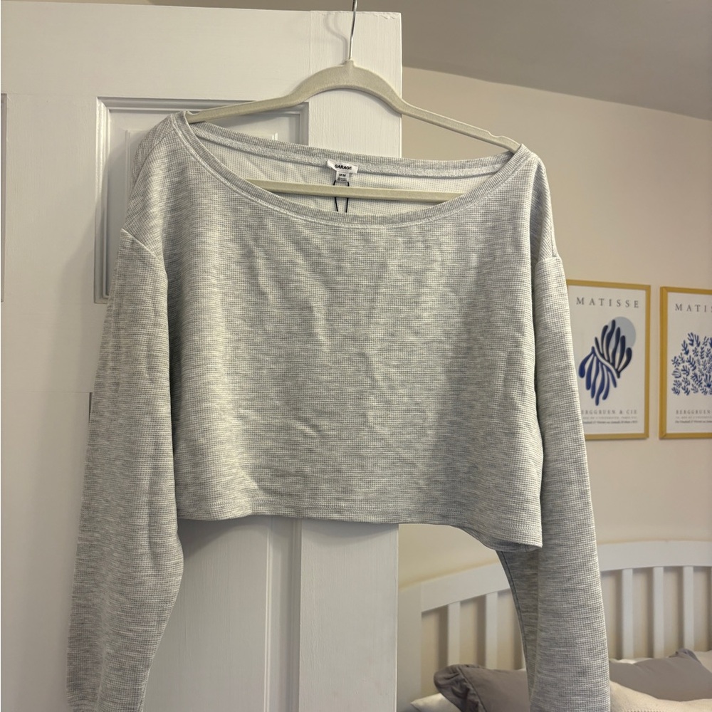 Garage Gray Women's Crop Top
